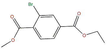 Ethyl methyl 2-bromobenzene-1,4-dioate